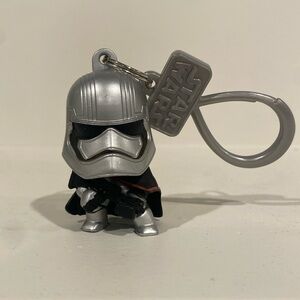 Star Wars Captain Phasma Bag Clip Keychain      movie toy toys clips keychains